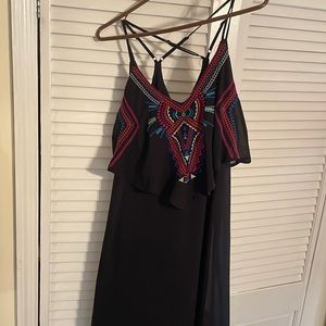 Black maxi dress xhilaration